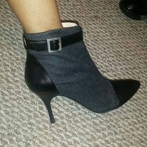CLAUDIA CIUTI real leather n wool badazz booties made in Italy